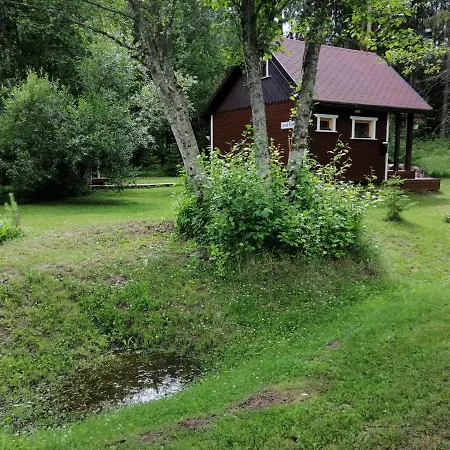 Ainja Puhkemaja Деревянный коттедж